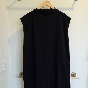 Eileen Fisher Black Midi Dress